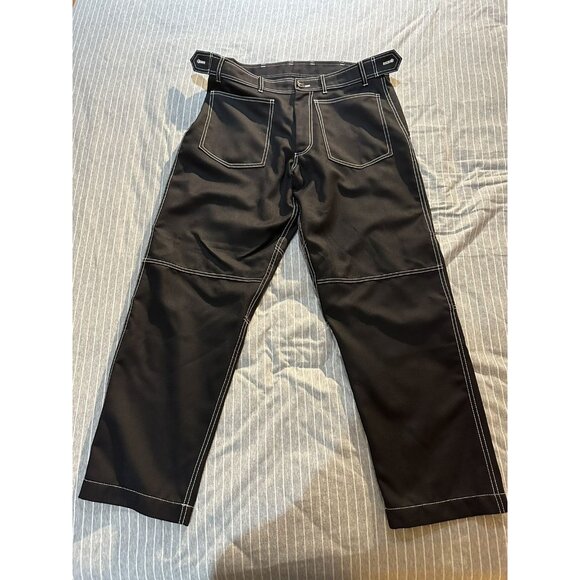 Comme des Garcons Shirt Contrast Stitch Painter Pants - Picture 1 of 5
